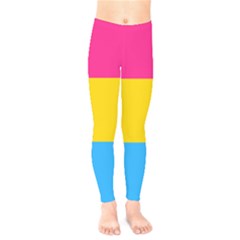 Pansexual Pride Flag Kids  Legging by lgbtnation