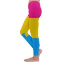 Pansexual Pride Flag Kids  Lightweight Velour Leggings View2