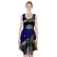 Science Fiction Sci Fi Sci Fi Logo Racerback Midi Dress by Pakrebo