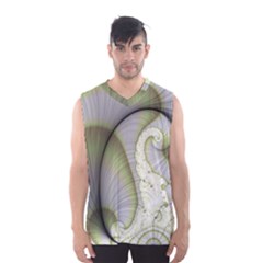 Graphic Fractal Eddy Curlicue Leaf Men s Sportswear by Pakrebo