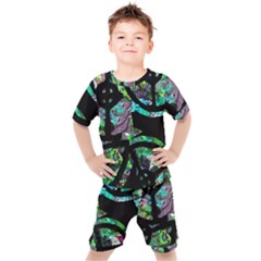 Design 11 Kids  Tee And Shorts Set by TajahOlsonDesigns