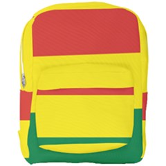 Bolivia Flag Full Print Backpack by FlagGallery