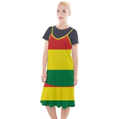 Bolivia Flag Camis Fishtail Dress by FlagGallery