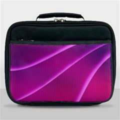 Pattern Purple Design Lunch Bag by Pakrebo