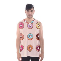 Donut Sweets Baking Food Tasty Men s Sportswear by Pakrebo