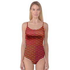 Pattern Textile Structure Abstract Camisole Leotard  by Pakrebo