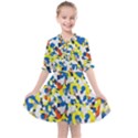 Pop Art Camouflage 2 Kids  All Frills Chiffon Dress View1