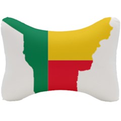 Benin Africa Borders Country Flag Seat Head Rest Cushion by Sapixe