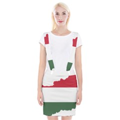 Hungary Country Europe Flag Braces Suspender Skirt by Sapixe