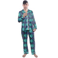 B 3 Men s Satin Pajamas Long Pants Set by ArtworkByPatrick