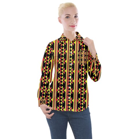 Rby 39 Women s Long Sleeve Pocket Shirt by ArtworkByPatrick