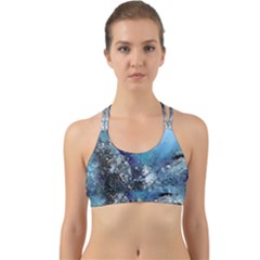 Original Abstract Art Back Web Sports Bra by scharamo