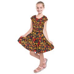 F 9 Kids  Short Sleeve Dress by ArtworkByPatrick