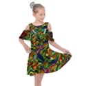 G 1 Kids  Shoulder Cutout Chiffon Dress View1