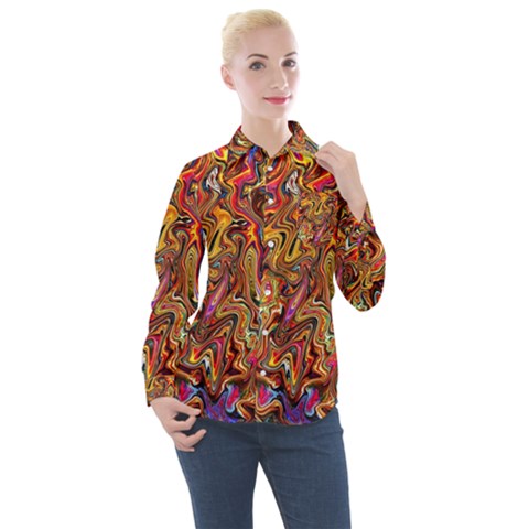 G 7 Women s Long Sleeve Pocket Shirt by ArtworkByPatrick