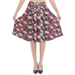 Pattern Textiles Flared Midi Skirt by HermanTelo