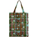 Textile Fabric Zipper Classic Tote Bag View1