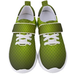 Hexagon Background Line Women s Velcro Strap Shoes by HermanTelo