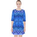 Boho Bohemian Hippie Tie Dye Cobalt Pocket Dress View1