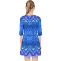 Boho Bohemian Hippie Tie Dye Cobalt Pocket Dress View2