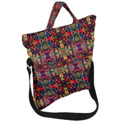 J 2 Fold Over Handle Tote Bag by ArtworkByPatrick