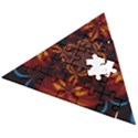 Abstract Art Artwork Fractal Design Wooden Puzzle Triangle View2