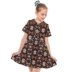 L 6 Kids  Short Sleeve Shirt Dress by ArtworkByPatrick