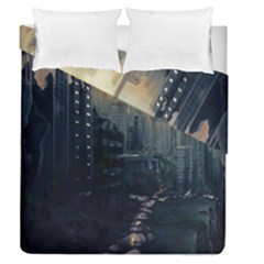 Apocalypse Post Apocalyptic Duvet Cover Double Side (queen Size) by Sudhe