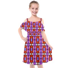 N 2 Kids  Cut Out Shoulders Chiffon Dress by ArtworkByPatrick