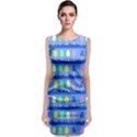 Ice Cream Bar Pattern Classic Sleeveless Midi Dress View1