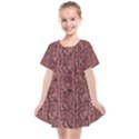 Knitted Wool Rose Kids  Smock Dress View1