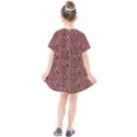 Knitted Wool Rose Kids  Smock Dress View2