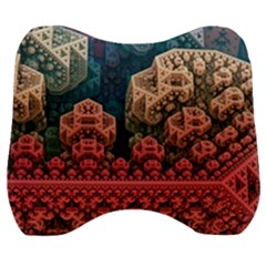 Fractals 3d Graphics Designs Velour Head Support Cushion by Simbadda