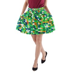 Funky Sequins A-line Pocket Skirt by essentialimage