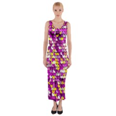 Funky Sequins Fitted Maxi Dress by essentialimage