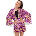 Funky Sequins Long Sleeve Kimono View1