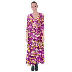 Funky Sequins Button Up Maxi Dress by essentialimage