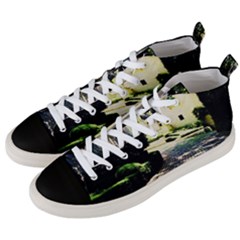 Hot Day In Dallas 1 Men s Mid-top Canvas Sneakers by bestdesignintheworld