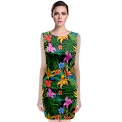 Flowers 4 Classic Sleeveless Midi Dress by ArtworkByPatrick