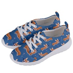 Corgi Patterns Women s Lightweight Sports Shoes by Sudhe