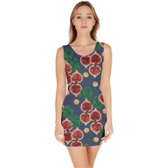 Figs And Monstera  Bodycon Dress by VeataAtticus