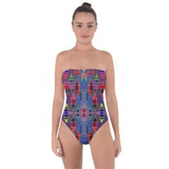 Colorful 63 Tie Back One Piece Swimsuit by ArtworkByPatrick