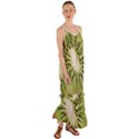 Kiwi Fruit Fresh Green Tasty Food Cami Maxi Ruffle Chiffon Dress View1