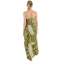 Kiwi Fruit Fresh Green Tasty Food Cami Maxi Ruffle Chiffon Dress View2