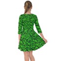 Green Mosaic Smock Dress View2