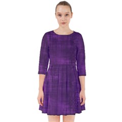 Purple Grunge Smock Dress by retrotoomoderndesigns