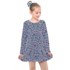 Na A 18 Kids  Long Sleeve Dress by ArtworkByPatrick