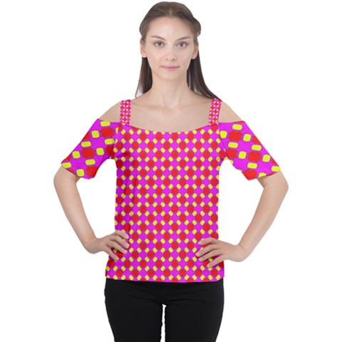 New Arrivals-b-3 Cutout Shoulder Tee by ArtworkByPatrick