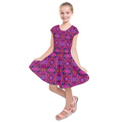 New Arrivals-b-7 Kids  Short Sleeve Dress by ArtworkByPatrick