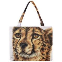 Cheetah Mini Tote Bag by ArtByThree